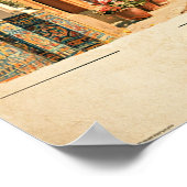Reisposter Spanje Poster (Hoek)