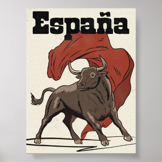 Reisposter Spanje Poster (Voorkant)