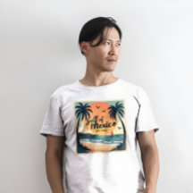 Reisposter stijl Golf van Mexico