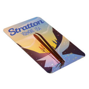 Reisposter Stratton Vermont Magneet