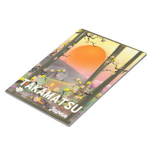 Reisposter Takamatsu japan Notitieblok
