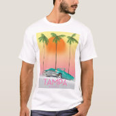  reisposter Tampa Florida T-shirt (Voorkant)