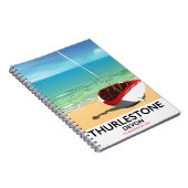Reisposter Thurlestone South Devon Notitieboek (Rechterzijde)