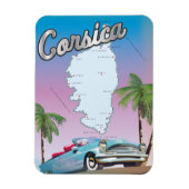Reisposter van Corsica Magneet (Verticaal)