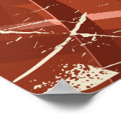 Reisposter van de cartoon Marianas TFrench. Poster (Hoek)