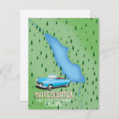 Reisposter van de Hayeswater Lake District (Voorkant / Achterkant)