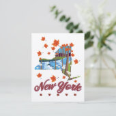 Reisposter van de staat New York (Staand voorkant)
