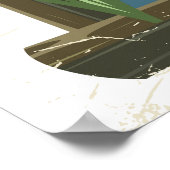 Reisposter van Michigan Lighthouse! Poster (Hoek)