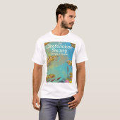Reisposter voor cartoon van okefenokee Swamp T-shirt (Voorkant volledig)