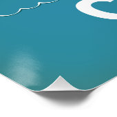 Reisposter voor de kaart van Kreta Perfect Poster (Hoek)