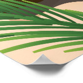 Reisposter voor de stijl Saipan Poster (Hoek)