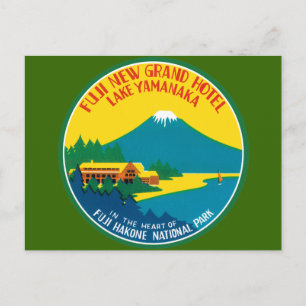 Reisposter voor Fiji Briefkaart