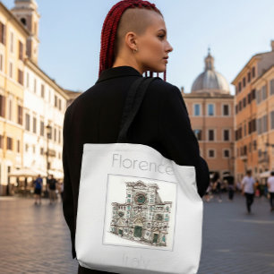 Reisposter voor Florence Italië Draagtas