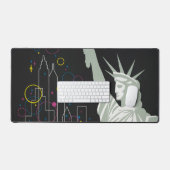 Reisposter voor Flying Northwest Airlines Bureaumat (Keyboard & Muis)