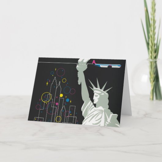 Reisposter voor Flying Northwest Airlines Kaart (Voorkant)