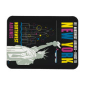 Reisposter voor Flying Northwest Airlines Magneet (Horizontaal)