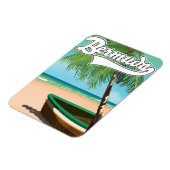 Reisposter voor het Tropische eiland Bermuda Magneet (Linkerzijde)