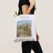Reisposter voor Malaga Spanje Draagtas (Dichtbij)