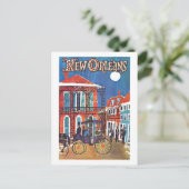 reisposter voor New Orleans Briefkaart (Staand voorkant)