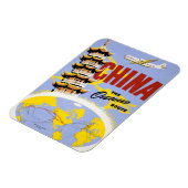 Reisposter voor Northwest Orient Airlines Magneet (Linkerzijde)