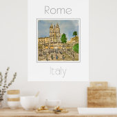 Reisposter voor Rome Italië Poster (Keuken)