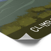 reisposter voor treinreizigers in appalachian poster (Hoek)