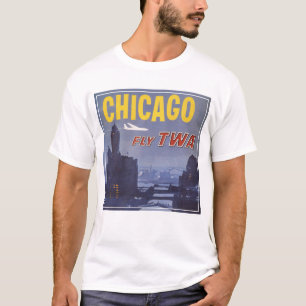 Reisposter voor vluchten van Trans World Airlines T-shirt