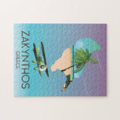 Reisposter Zakynthos Griekenland Legpuzzel (Horizontaal)