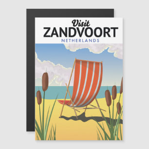Reisposter Zandvoort Nederland