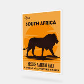 Reisposter Zuid-Afrika Acryl Bord (Hoek)