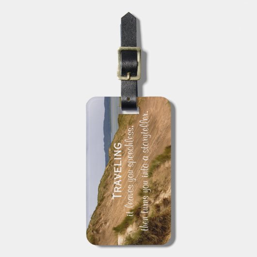 Reisprijsopgave Bagagelabel (Voorkant verticaal)