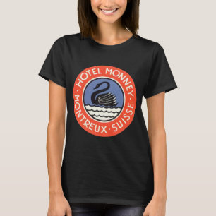 Reisreclame uit vroeger tijden, Hotel Monney Zwits T-shirt