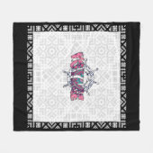 Reisreis Fleece Deken (Voorkant (Horizontaal))