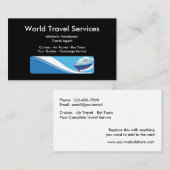 Reisservice Visitekaartje (Voorkant / Achterkant)