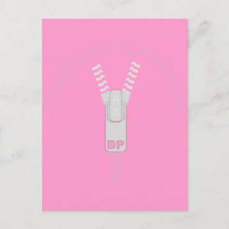 Reissverschluss Briefkaart