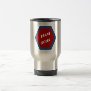 Reistas 444 ml TEXAS SOCCER Reisbeker