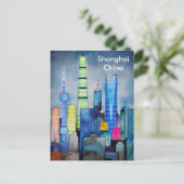 Reistoerisme en toerisme in de binnenvaart briefkaart (Staand voorkant)