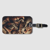 Reisuitrusting van Alligator Bagagelabel (Voorkant (horizontaal))