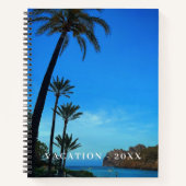 Reisvakantie aangepaste foto notitieboek (Voorkant)
