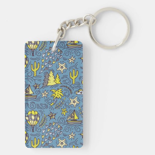 Reisveer Sleutelhanger (achterkant)