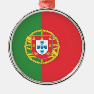 Reisversiering - Portugal Metalen Ornament