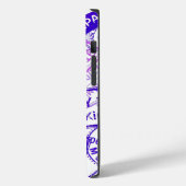 Reisvisa Rubber Stampen Case-Mate iPhone Case (Achterkant / Links)