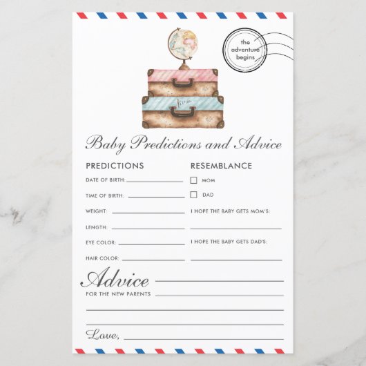 reisvoorspellingen en advies voor Baby (Voorkant)