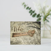 Reizen 2009 | Wijze woorden Briefkaart (Staand voorkant)