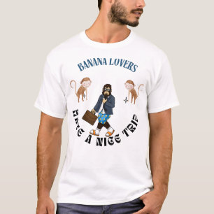 Reizen Apenreis voor Bananenliefhebbers & Fun T-shirt
