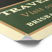 Reizen Australië De stranden bellen Poster (Hoek)