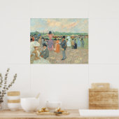 Reizen bij Longchamp - Jean-Louis Forain Fine Art Poster (Keuken)