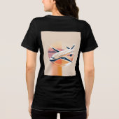 Reizen & Business Harmony - Sophisticated Logo T-S Tri-Blend Shirt (Achterkant)