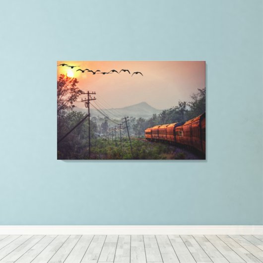 Reizen Canvas Afdruk (Insitu (Houten vloer))