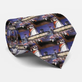 reizen, cruiseschepen op pooldek stropdas (Opgerold)